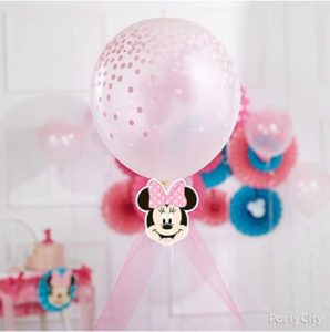 kiddys kingdom minnie mouse birthday balloon