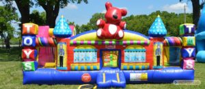 kiddys kingdom kids carnival party bounce house inflatable